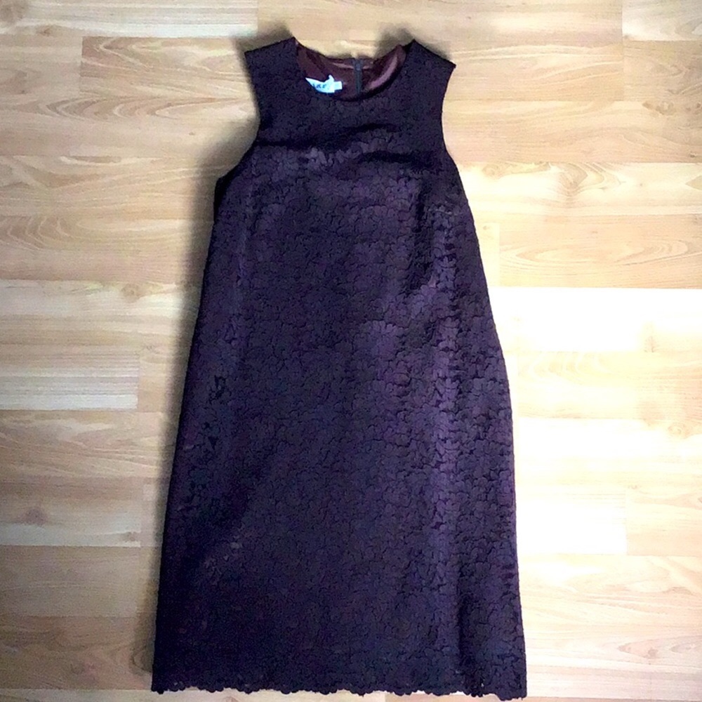 Leslie International Brown Dress